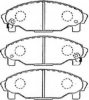 AISIN G1N017 Brake Pad Set, disc brake